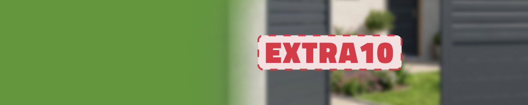 -10% in più su recinzioni e schermature