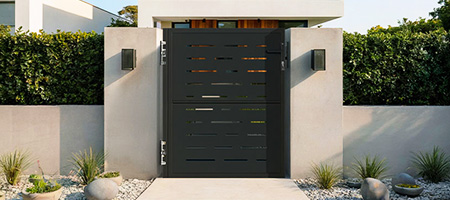 Cancello pedonale in acciaio